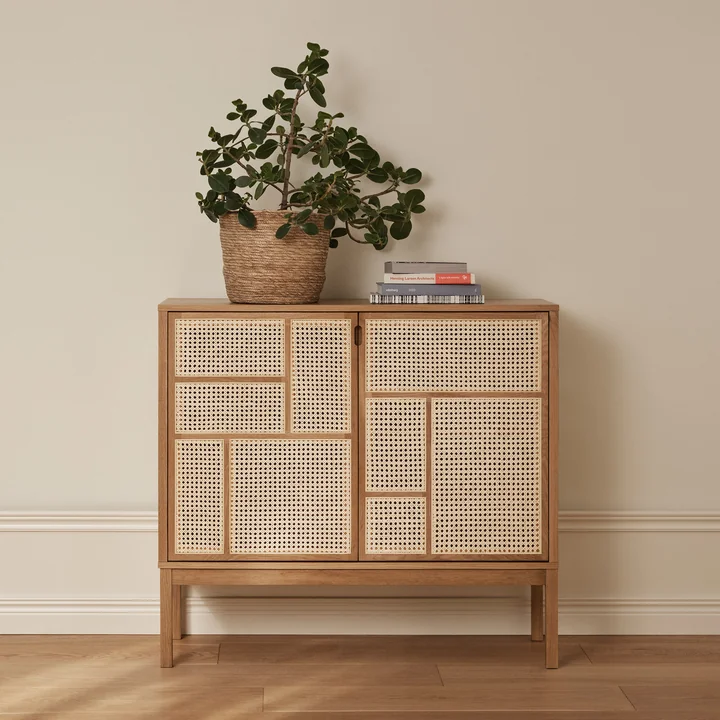Design House Stockholm - Air Sideboard mit Beinen, Eiche