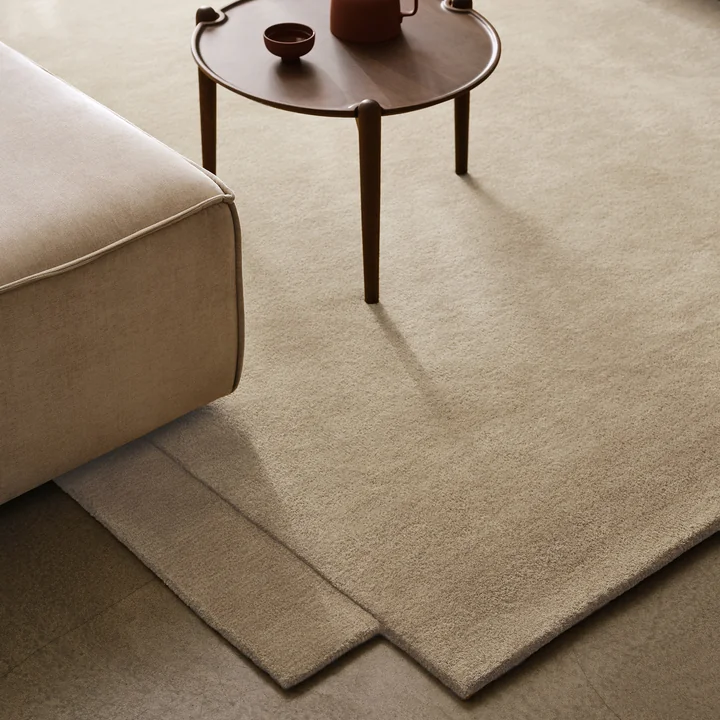 Design House Stockholm - Level Teppich, beige