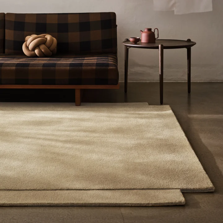 Design House Stockholm - Level Teppich, beige