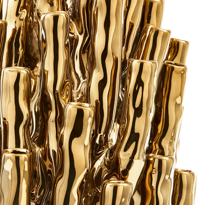 POLSPOTTEN - Coral Vase 50 Tulips, gold