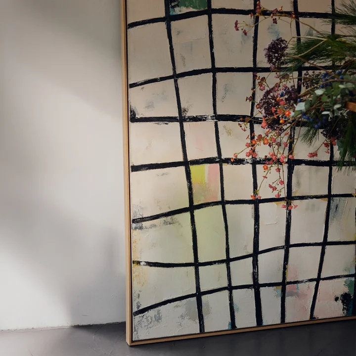 Hkliving - Framed Artwork, 131 x 163 cm, wired