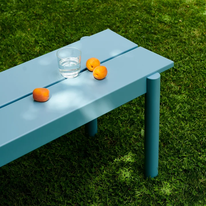 Muuto - Linear Steel Bank, hellblau