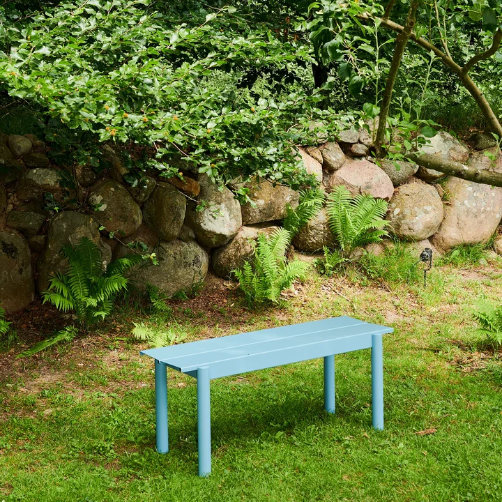 Muuto - Linear Steel Bank, hellblau