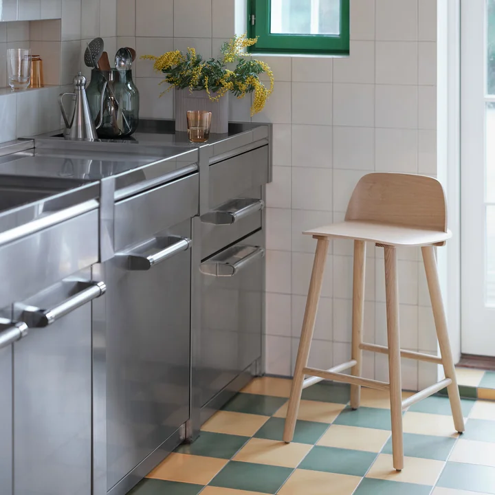 Muuto - Nerd Barhocker, Eiche