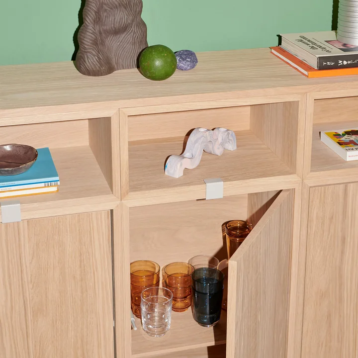 Muuto - Stacked Regalsystem - Eiche