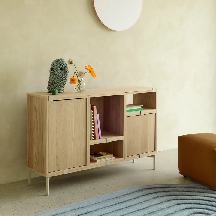 Muuto - Stacked Regalsystem - Eiche
