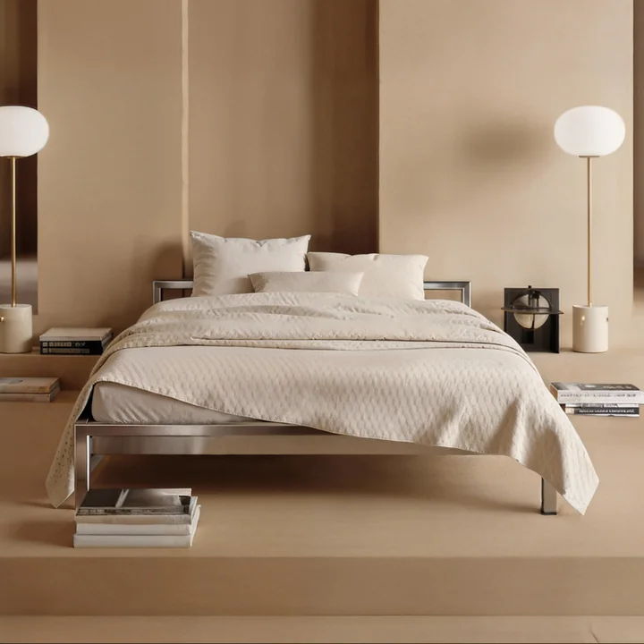 Hans Hansen - Pure Bett, Edelstahl