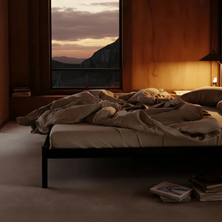 Hans Hansen - Pure Bett, schwarz