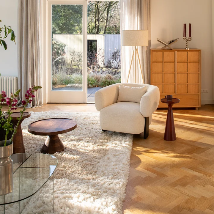 Zuiver - Floss Couchtisch, walnuss