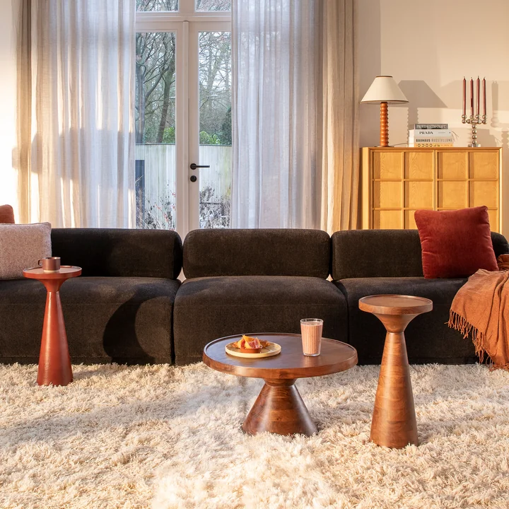 Zuiver - Floss Couchtisch, walnuss
