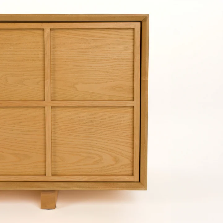 Zuiver - Sideboard Raster Low, Esche