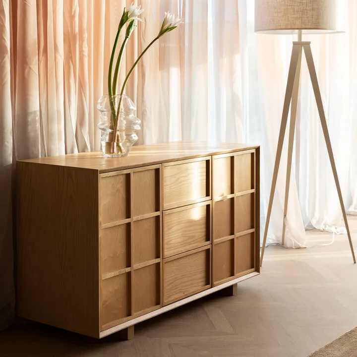 Zuiver - Sideboard Raster High, Esche