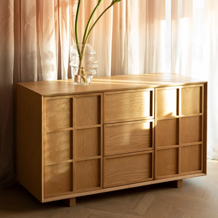 Zuiver - Sideboard Raster High, Esche