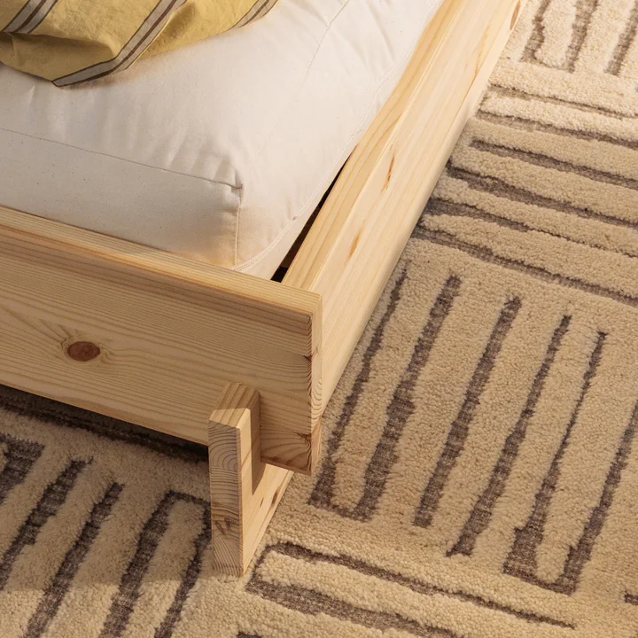 Karup - Latch Bett, Kiefer natur