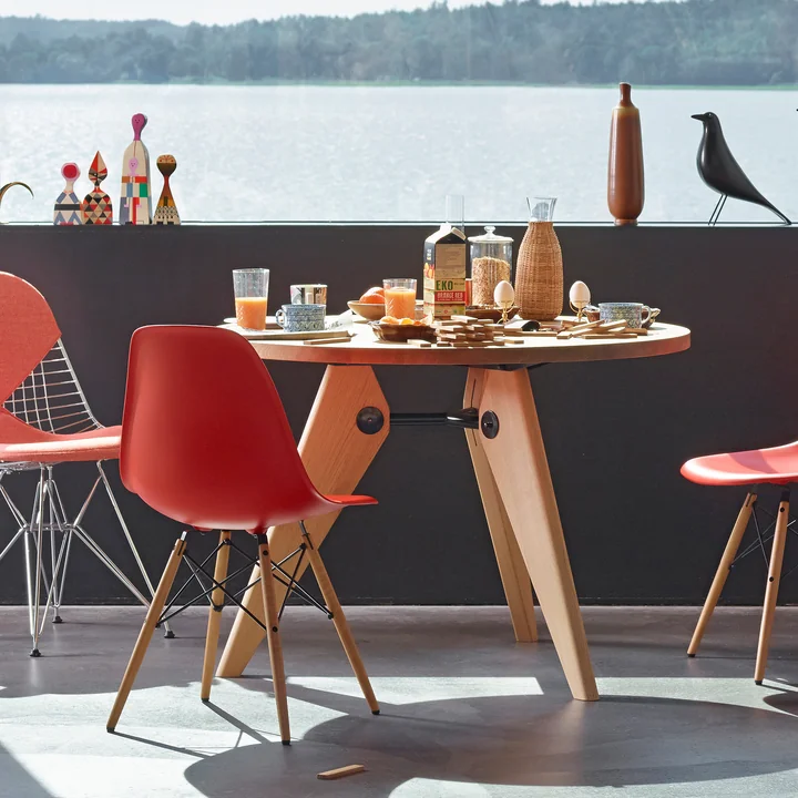 Vitra - Guéridon Esstisch, Ø 105 cm, Eiche geölt