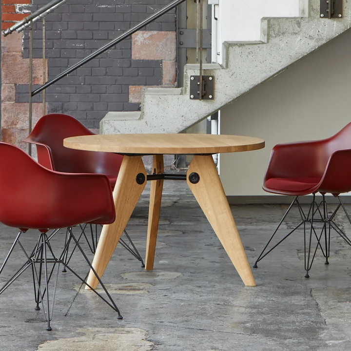 Vitra - Guéridon Esstisch, Ø 105 cm, Eiche geölt