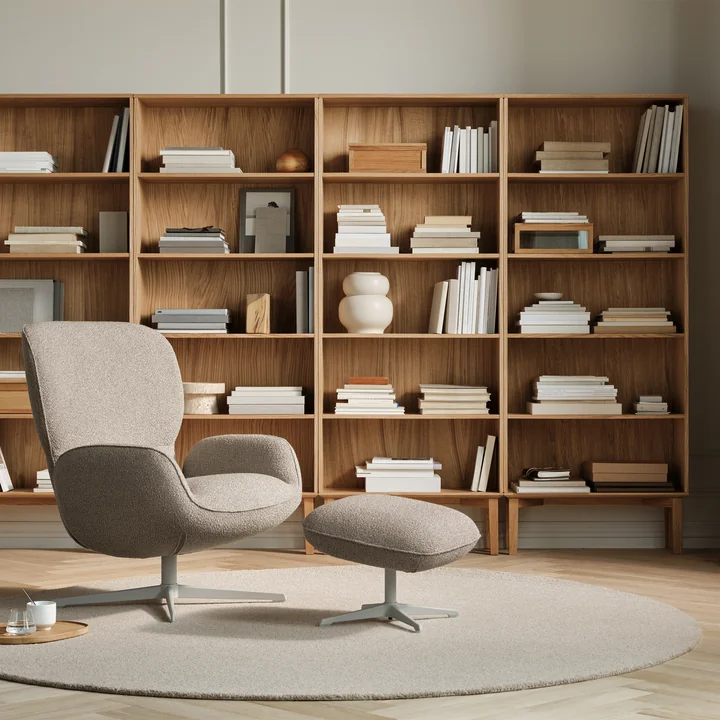 Bolia - Silent Bücherregal, Eiche geölt