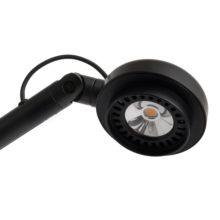 HAY - Fifty-Fifty Schreibtischleuchte, soft black