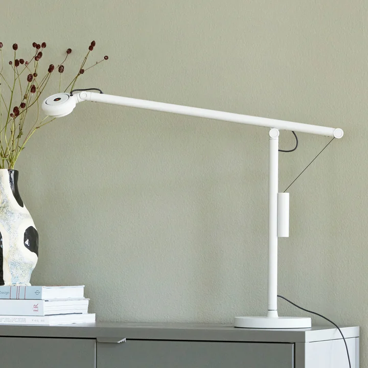 HAY - Fifty-Fifty Schreibtischleuchte, ash grey