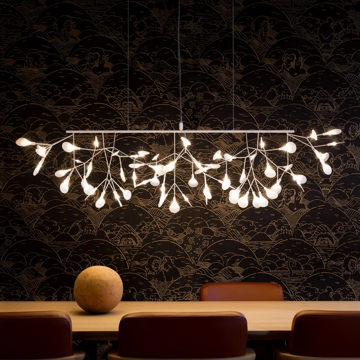 Moooi - Heracleum III Linear Pendelleuchte, weiß