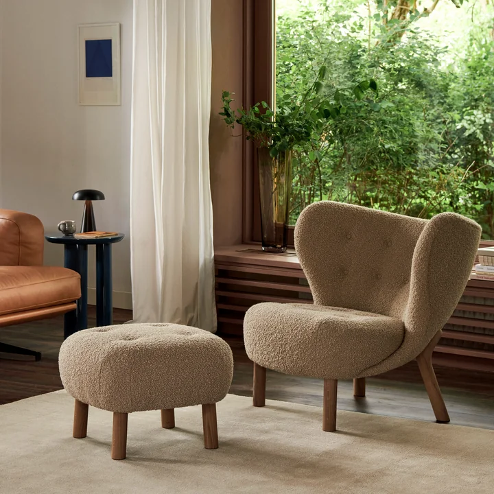 &Tradition - Pouf ATD1 für Little Petra Sessel