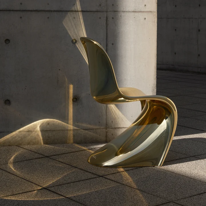Vitra - Panton Chair, gold