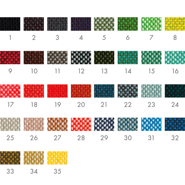 Vitra - Hopsack-Stoffmuster