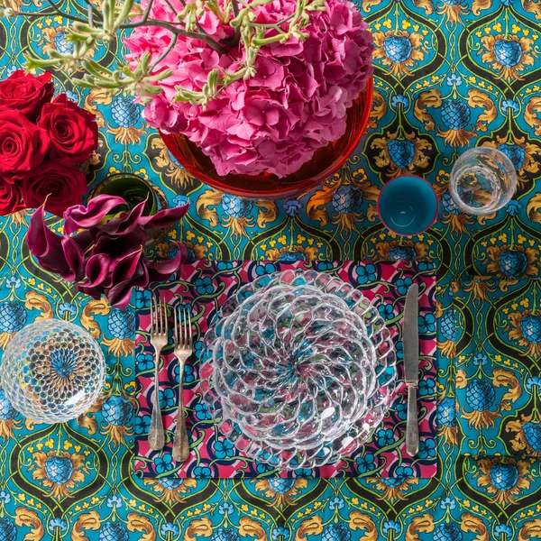 Kartell - L' americana Tischset, rot/ grün (pic-nic)