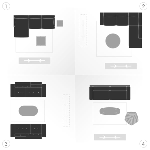 Sofa Grafik 5 - Varianten