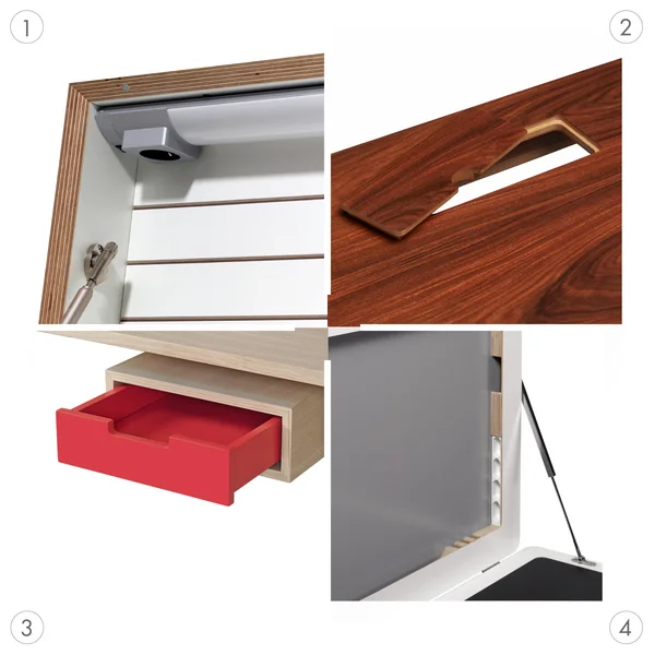 Schreibtisch mit Zusatzfunktion