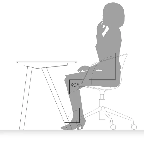 Wie hoch sollte ein Schreibtisch sein?