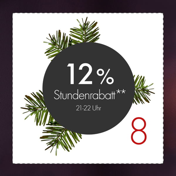 Adventskalender 8. Türchen | Stundenrabatt