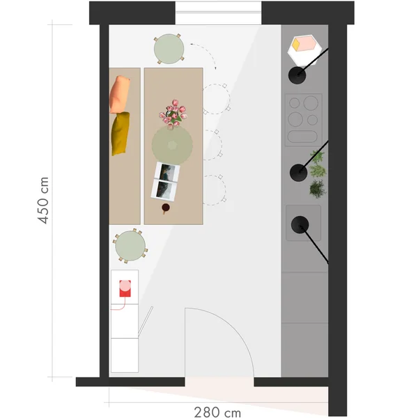 Kleine Küche einrichten