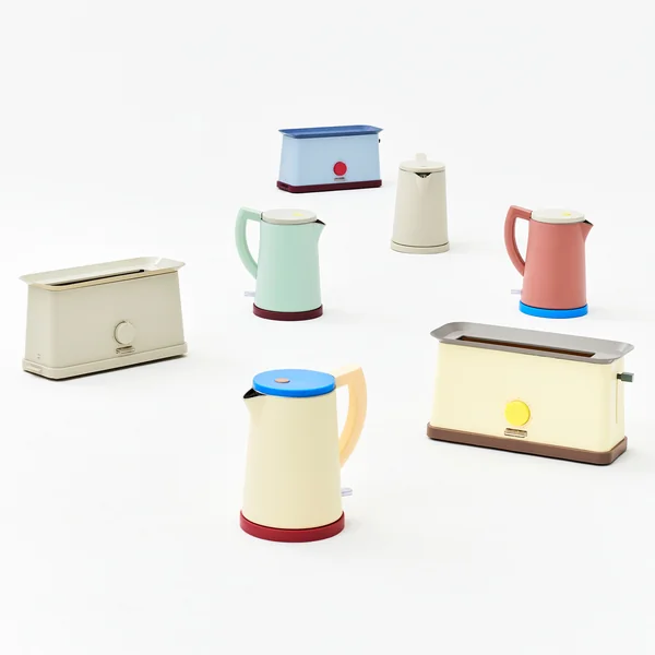 Sowden Wasserkocher 1,5 l - Sowden Toaster von HAY.