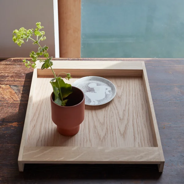Das No. 10 Tray von Skagerak als dekorative Ablage für Pflanzen und mehr
