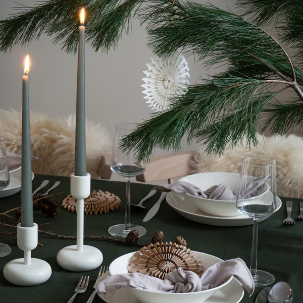 Iittala - Nappula Kerzenständer, weiß