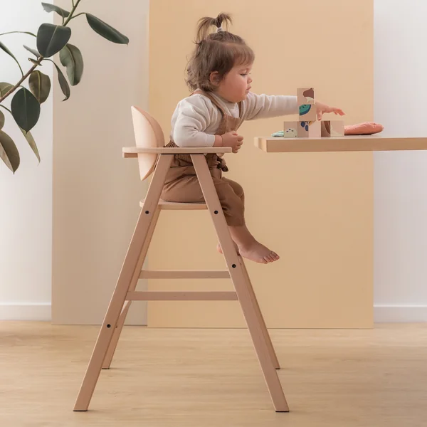 Growing Green Kinderstuhl von Nobodinoz in Buche