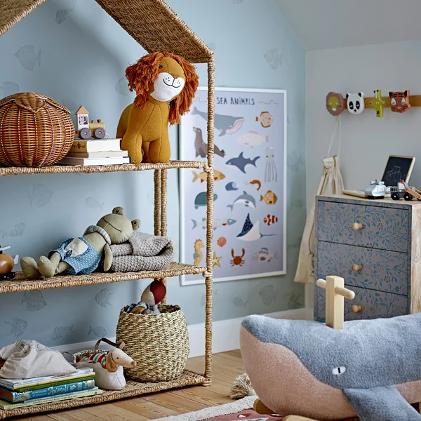 Die Frigga Kinder-Kommode von Bloomingville im Kinderzimmer