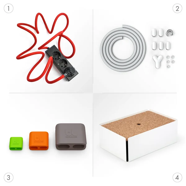 Ordnung durch Kabelorganisation