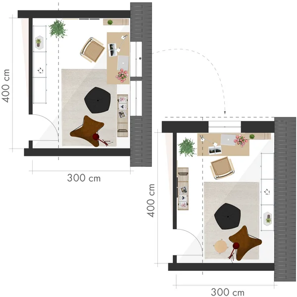 Zimmer mit Dachschräge einrichten