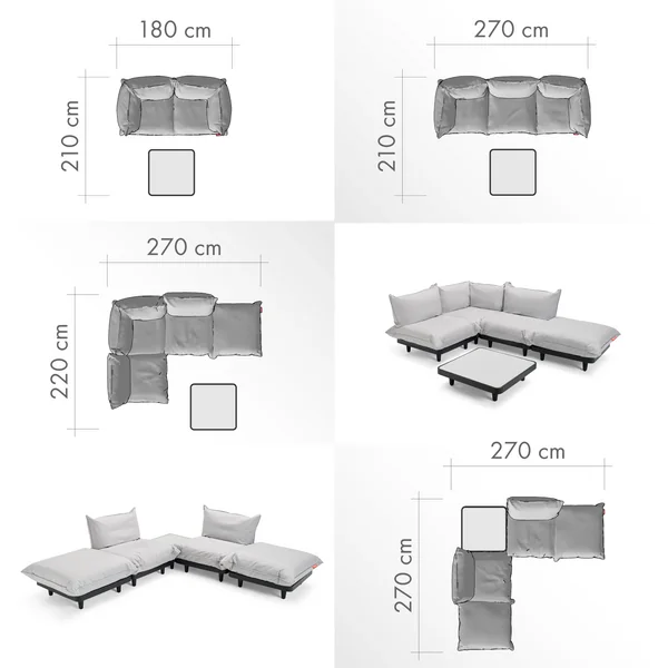 Fatboy - Paletti kleine Kombinationen