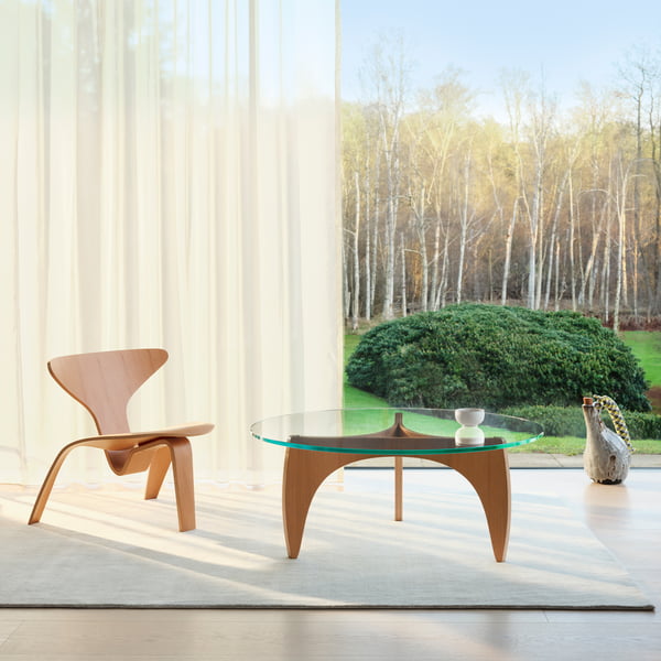 PK60™ Beistelltisch - PK0 A™ Lounge Stuhl von Fritz Hansen