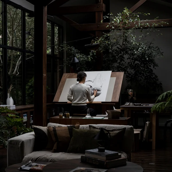 Homestory: Wohnen und arbeiten im industriellen Loftstil Portrait