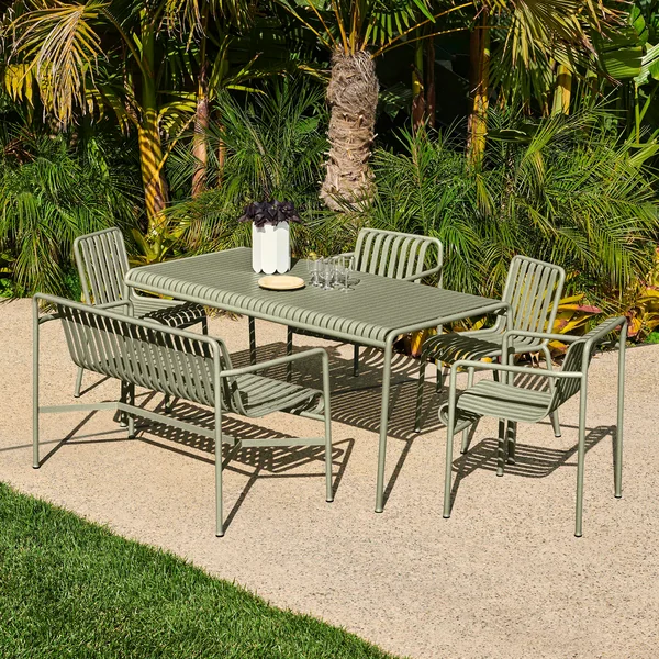 HAY - Palissade Stuhl, Bank, Tisch