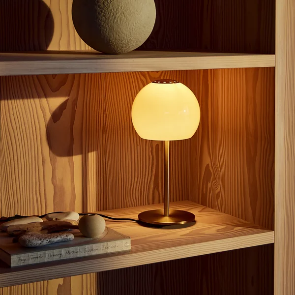 Frandsen - Ball Tischleuchte Glas, amber