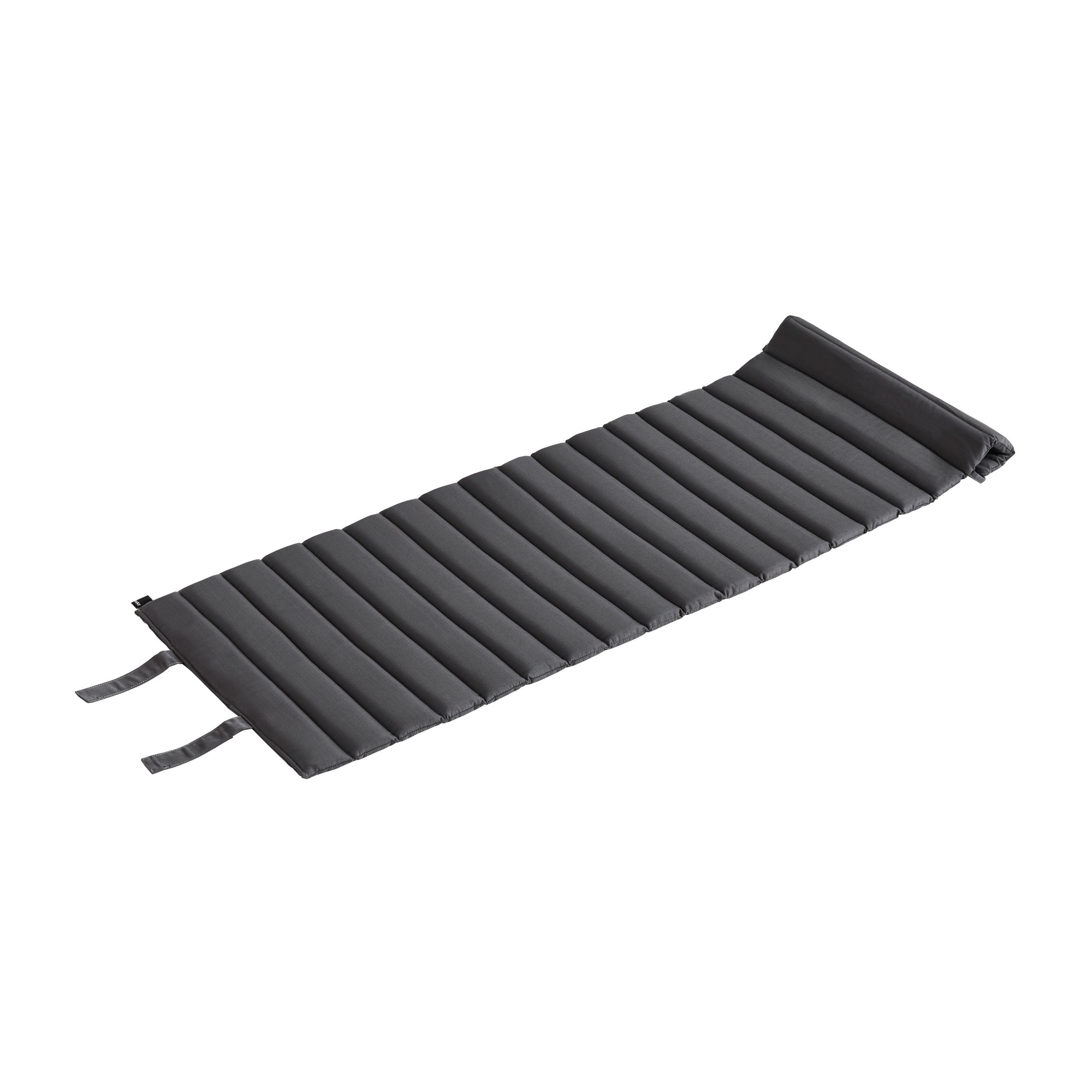 HAY - Coussin matelass Crate 130x44,5cm - anthracite/hydrofuge Tflon/pour chaise Crate Lounge