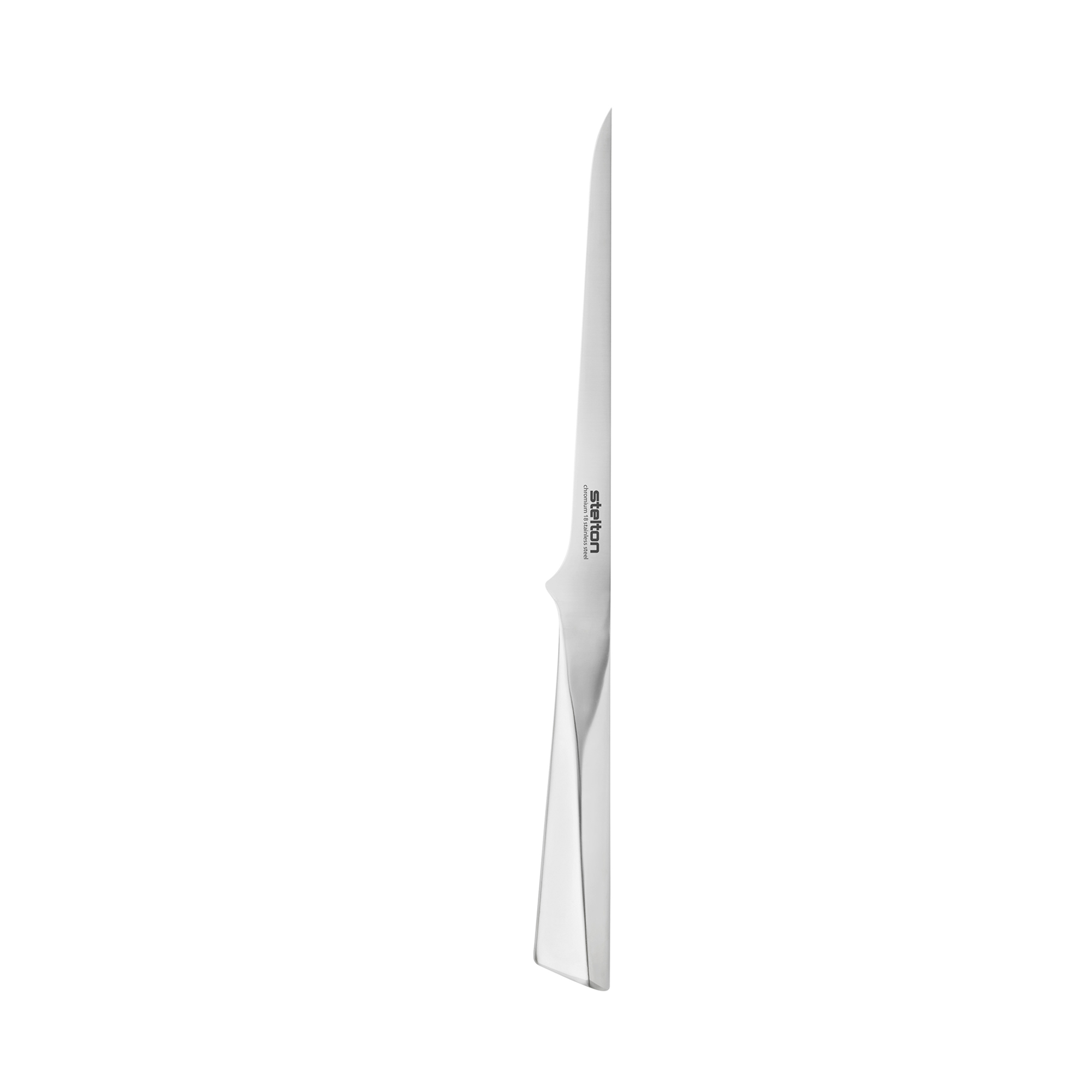 stelton - couteau à déssosser trigono - acier inoxydable/lxpxh 32,5x2,9x3cm