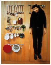 Philippe Starck, hängend an einer Wand