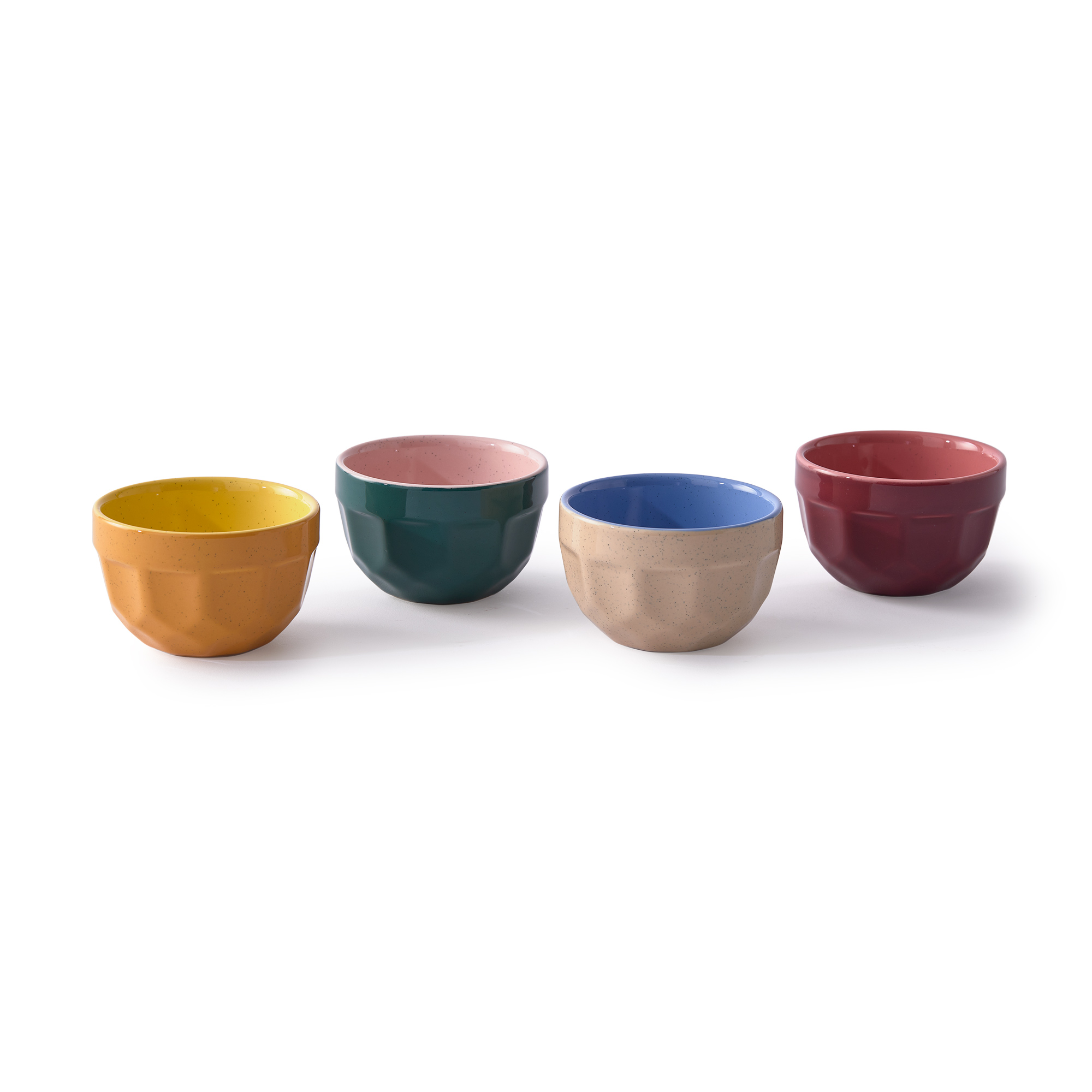 pols potten - set de 4 mug h 5,3cm la marzocco - multicolore/h 5,3cm x ø 8,5cm