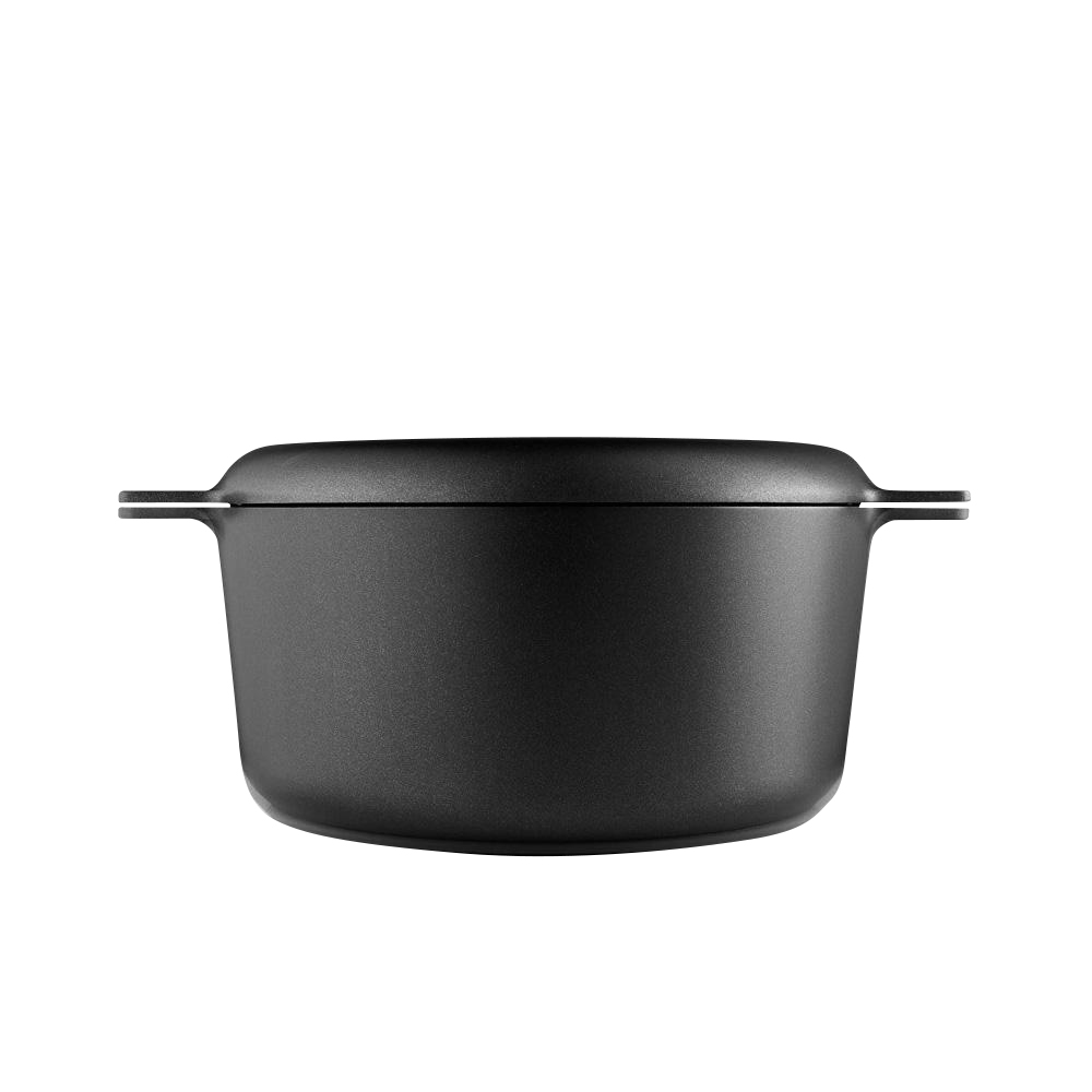 eva solo - faitout nordic kitchen 4.5l - noir/ø 24cm/convient à toutes les sources de chaleur